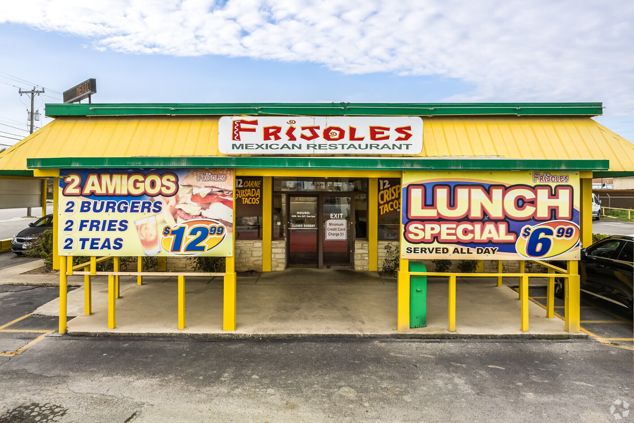 Community members can grab lunch at Frijoles in the Coliseum Willow Park neighborhood.