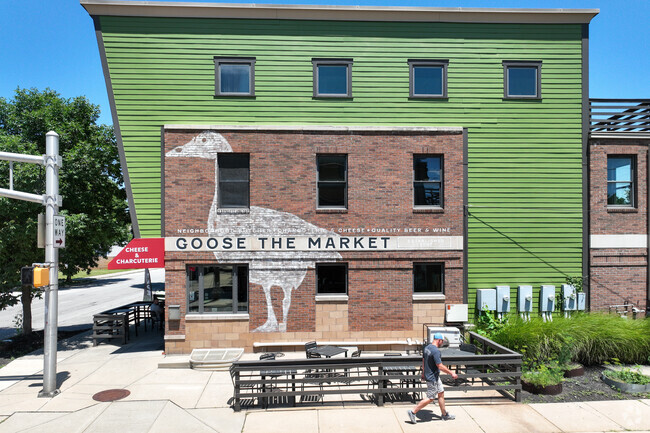 Goose the Market has an amazing selection of cured meats and cheeses in Mapleton Fall Creek.