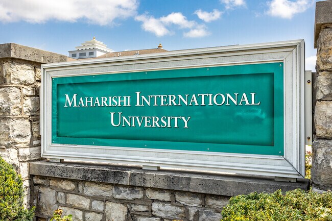 Maharishi International University attracts students from around the country and around the world.