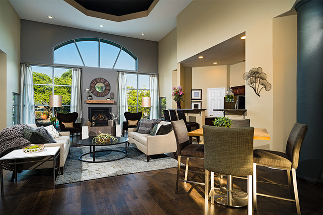 Clubhouse for resident events and entertaining
