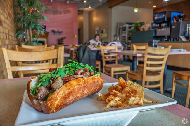 Heng Navy Bakery & Diner offers Belle Plaine residents delicious Bahn Mi sandwiches with fresh bread and authentic Vietnamese flavors in a cozy local dining setting.