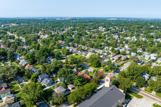 Clairemont Heights is a tree-lined neighborhood with rolling terrain.