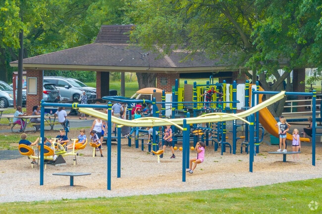 Chambersburg Memorial Park playground is popular with local families.