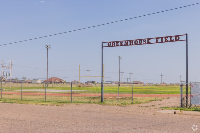 Bushland Junior High School offers a big sports field for students.