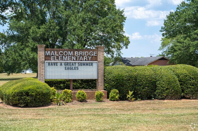 Malcom Bridge Elementary is one of the top rated schools in the county.