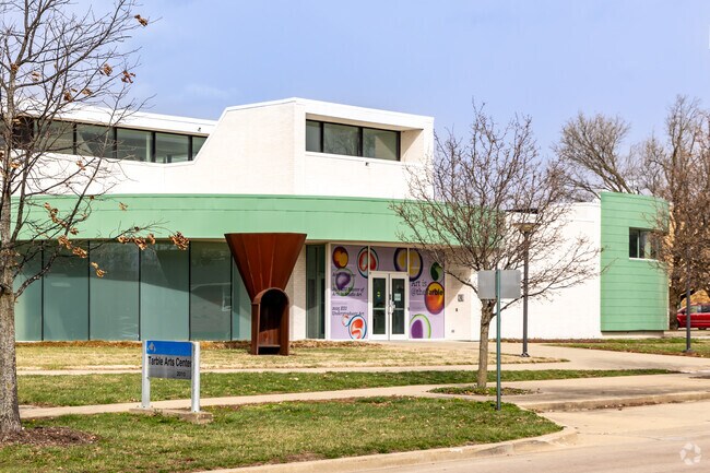 Tarble Arts Center has rotating art exhibits in Eastern Illinois's campus in Charleston.