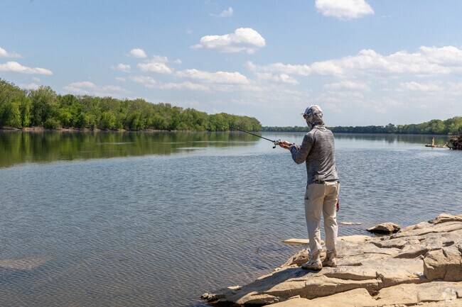 Enjoy the day of fishing at Algonkian Regional  Potomac near University Center neighborhood.