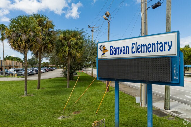 Banyan Elementary School serves young learners in Springtree Lakes.