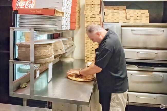 Hand-made pizza is a hallmark of the finest in New London at Ocean Pizza in Willetts.