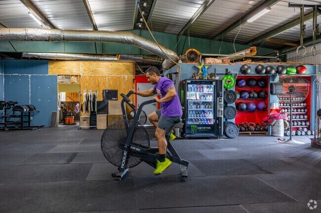 Fueled Crossfit in Norco opens early and has all the gear for strength and cardio training.