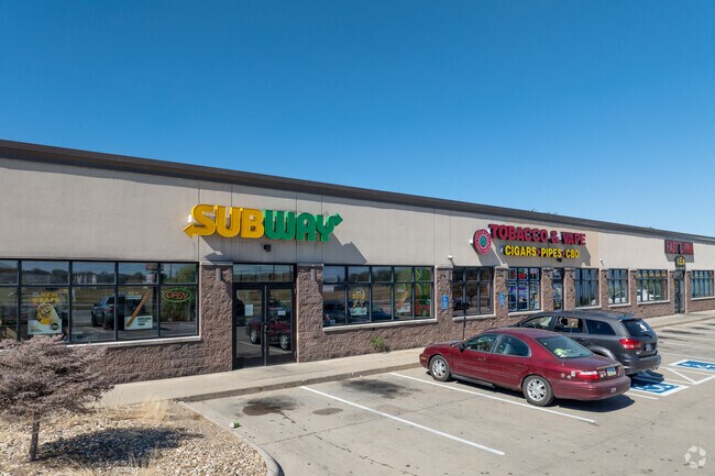 There are several outdoor plazas with local restaurants and retailers in Good Shepherd.