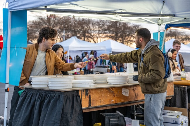 Try different food at The Holiday Market in Downtown Annapolis near West Annapolis-Wardour.