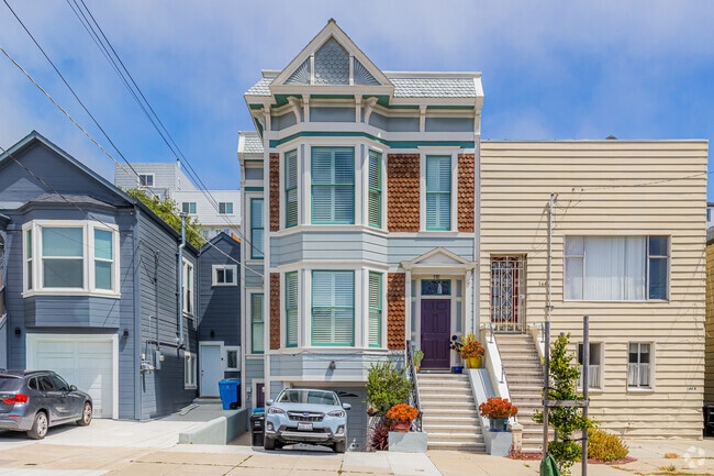 There are few classic Victorian-style homes throughout the hills of Sunnyside.
