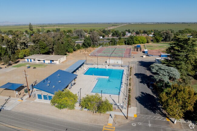 Pierce Pool is a popular gathering place during the summer, perfect for cooling off.