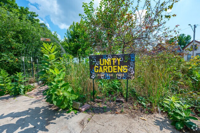 Near Northwest is home to one of the many pick for free Unity Gardens.