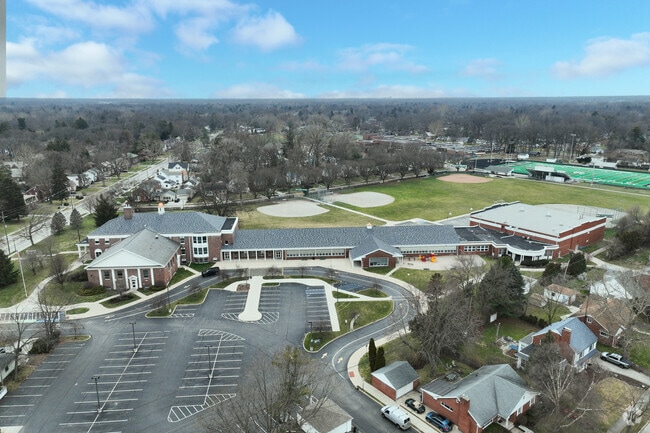Ottawa Hills Elementary Front Aerial