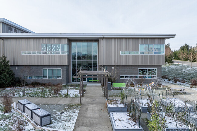Stevens Creek Elementary School building.