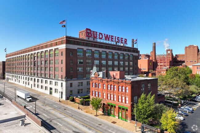 Waterloo’s location opens up a job market to major employers including Anheuser-Busch.