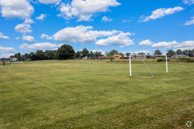 Harry S Truman High School soccer field in Levittown.