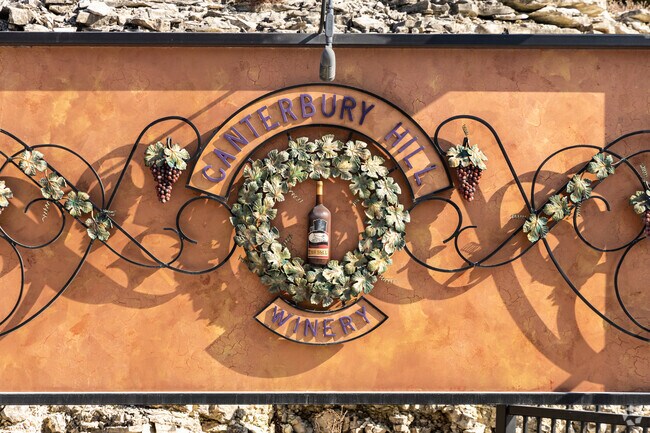 Savor local flavors with every pour at Canterbury Hill Winery in Jefferson City.