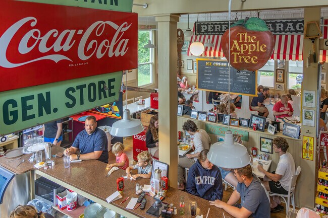 Visit the Main Street Ice Cream Parlor for delicious breakfast and ice cream in Chestertown.