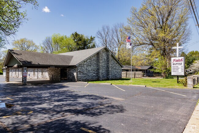 Faith Baptist Church is an important part of the Bissett neighborhood.