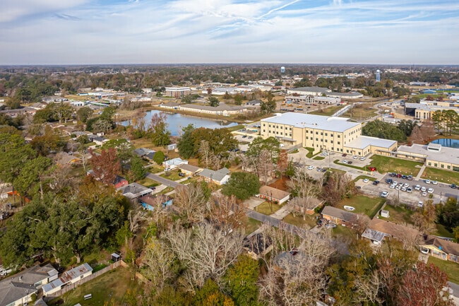 Gonzales is a mix of retail and residential.