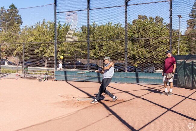 Pleasant Hill is home to an active senior softball league that has games every weekend.
