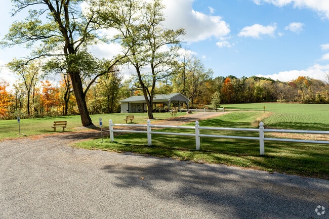 Groveland Ambuscade Park offers green spaces, walking paths, and a picnic pavilion.