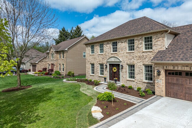 Homes in Whalon Lake feature up to half an acre of yard space.