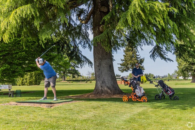 Barlow residents can spend at afternoon at the public Frontier Golf Course.