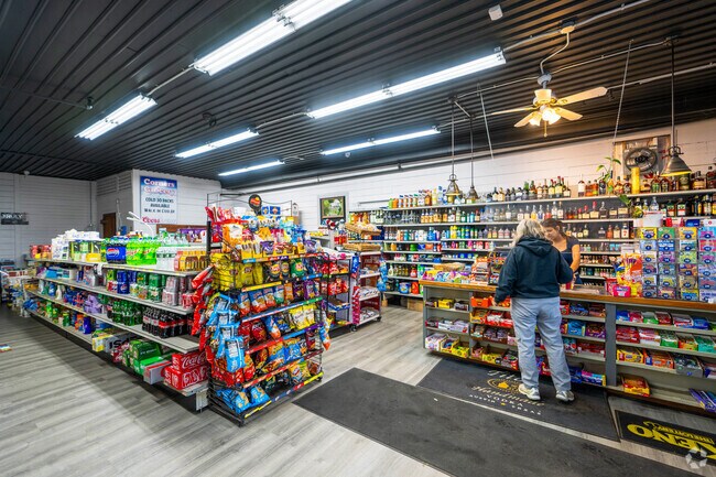 Four Corners Grocery in Worthington provides residents with a convenience store with non-perishable essentials.