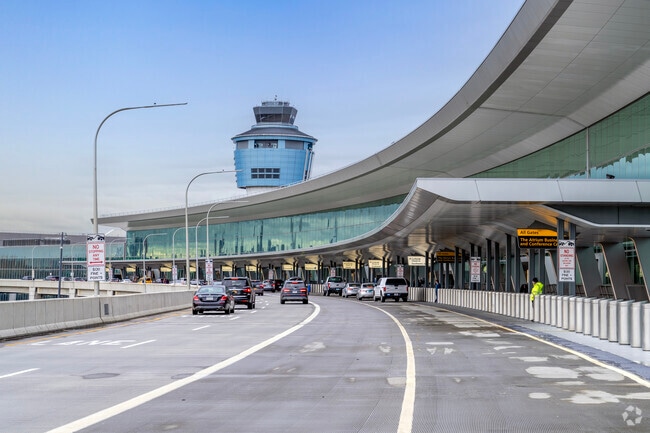 From Rego Park, LaGuardia Airport is a 6-mile drive north.
