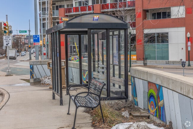 Madison Metro has bus stops throughout Regent.