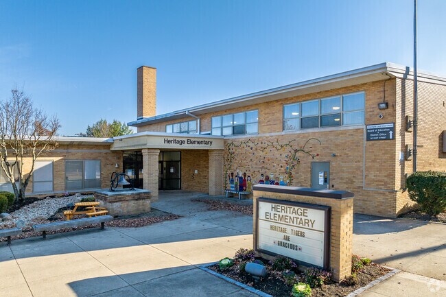 Heritage Elementary School in Violet serves children from pre-kindergarten to 5th grade.