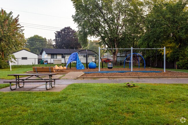 Striefel Park is nestled in a quiet neighborhood in Sunny Lane.