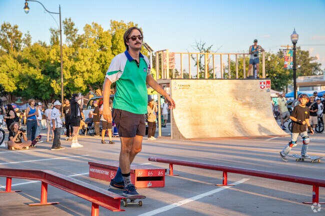 Las Vegas residents can enjoy the excitement at Skate the Plaza.