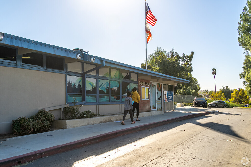 Emerson Elementary School challenges and encourages children to learn.