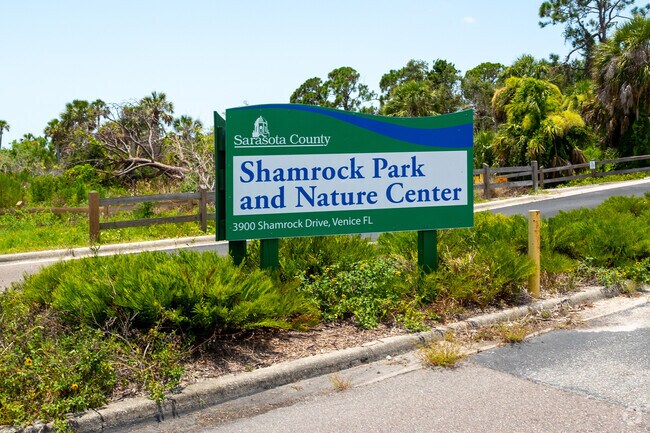 Shamrock Park and Nature Center, north of Manasota, offers many activities.
