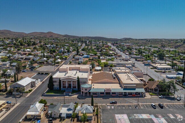 The campus at Globe High School is centrally located, making it a recognizable part of the local landscape and daily routine.