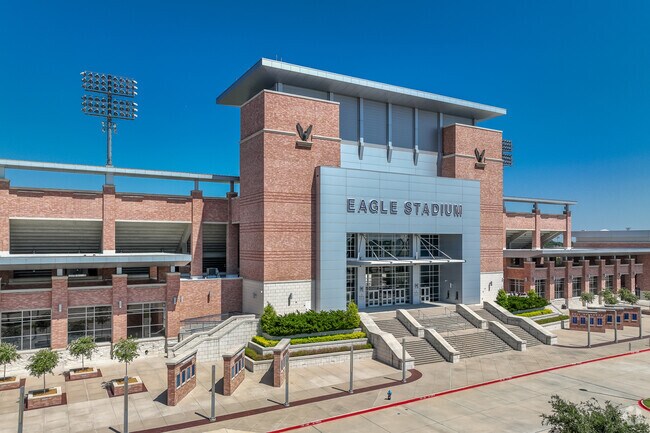 Eagle Stadium welcomes fans with a grand atmosphere and the excitement of Friday night lights.