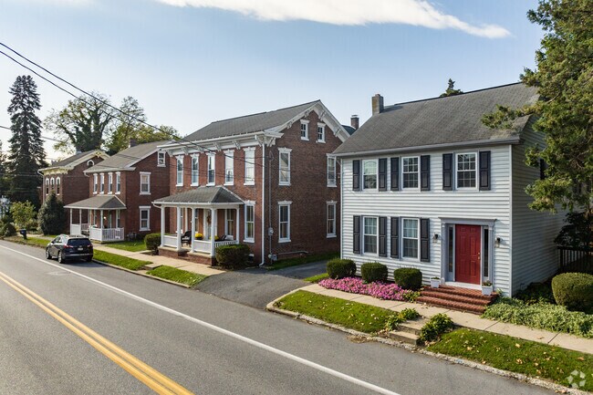 Colonial homes in different styles are not hard to find throughout Maytown.