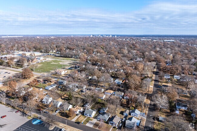 Central Topeka is halfway between downtown and Topeka's busiest commercial corridor.