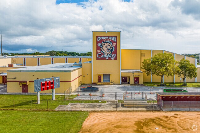 Coconut Creek High School is an excellent place to prepare for higher education.