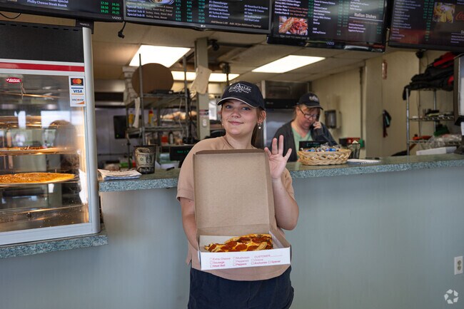 Brookside Pizza has been serving the community for over 10 years.