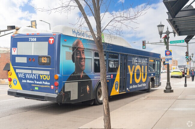 In the Macalester-Groveland neighborhood, public transportation is highly used by locals.