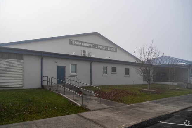 Clara Brownell Middle School serves students from sixth to eighth grades.