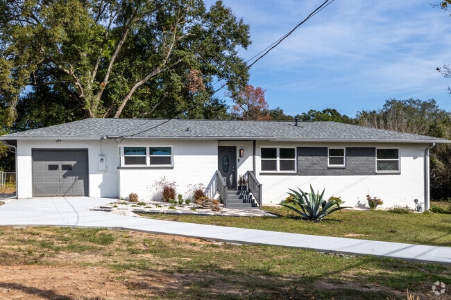 A lovely refurbished brick ranch in Bellview Florida looking very inviting.