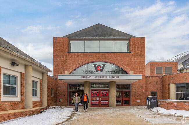 Experience the excitement of athletic events at the Freeman Athletic Center in Middletown, home to Wesleyan sports.