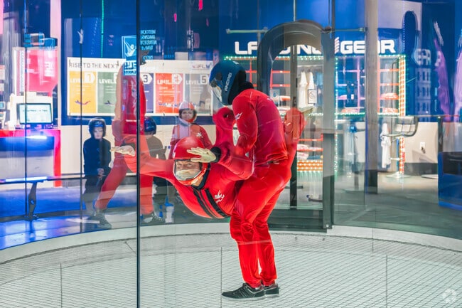 IFLY Indoor Skydiving is a top-rated Smyrna attraction with a safe environment for daredevils.